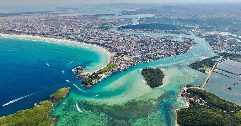 Refúgio de verão em Cabo Frio