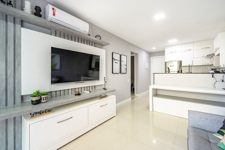 Flat Encantador com vista para Lagoa!