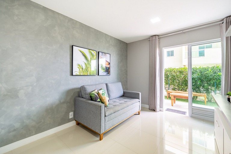 Flat Encantador com vista para Lagoa!