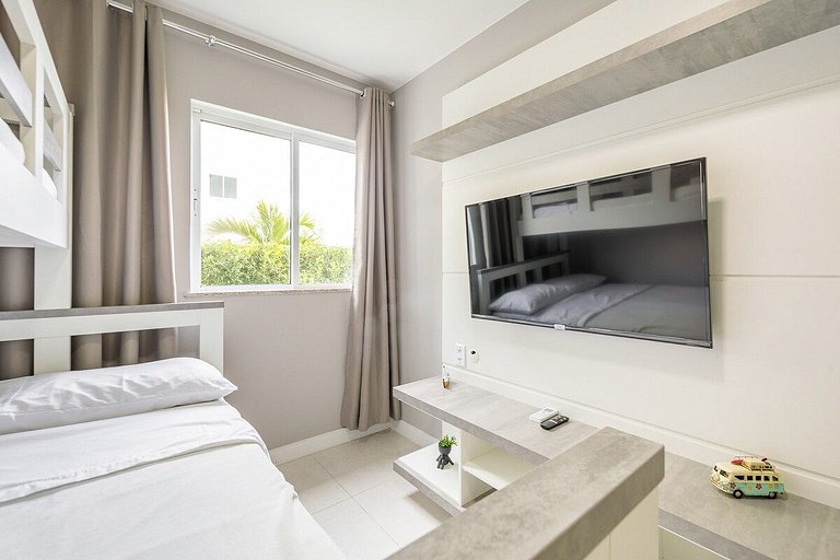Flat Encantador com vista para Lagoa!
