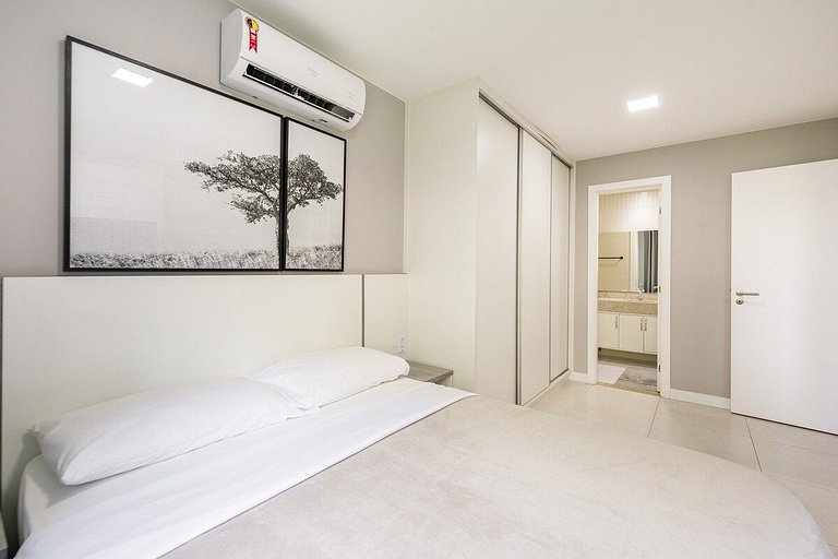 Flat Encantador com vista para Lagoa!