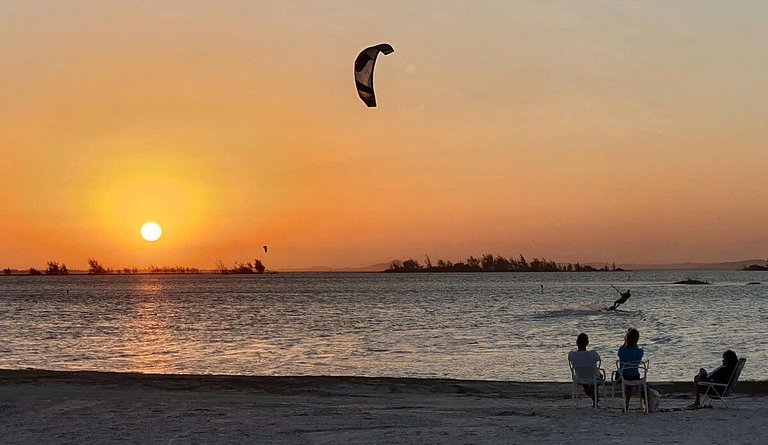 Flat Encantador com vista para Lagoa!