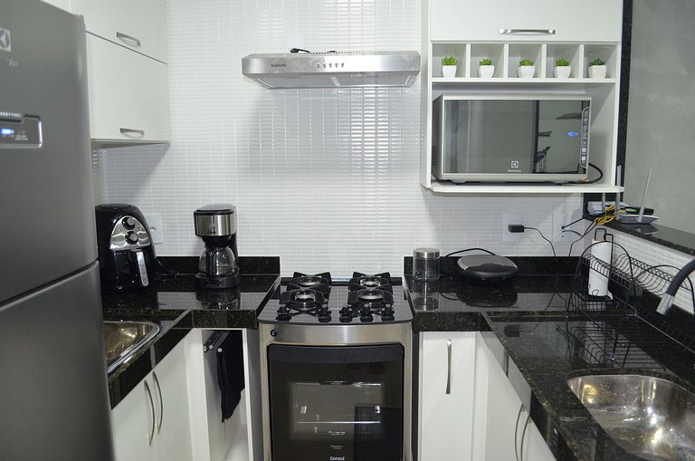 Flat Encantador com vista para Lagoa!