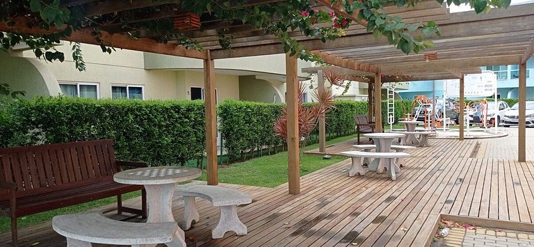 Apartamento encantador de frente para a lagoa