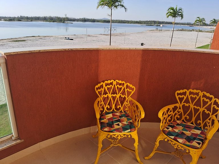 Arraial com vista pra laguna