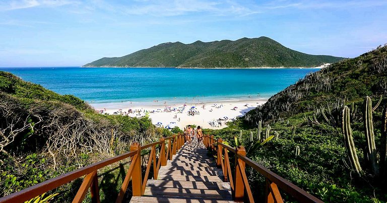Arraial com vista pra laguna