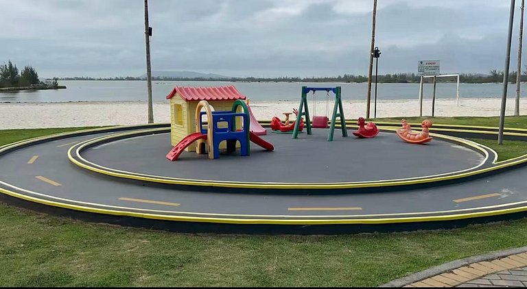 Flat Encantador com vista para Lagoa!