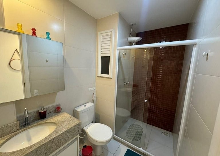 Apartamento encantador de frente para a lagoa