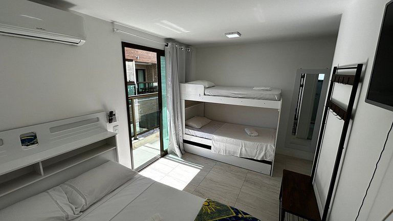 Apartamento de frente para a praia dos Anjos
