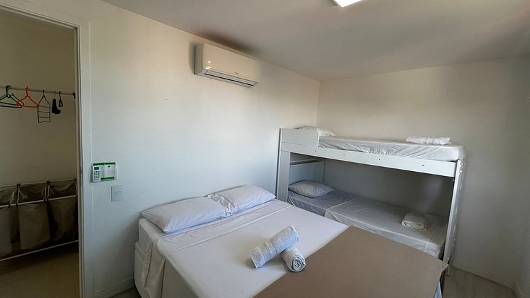 Apartamento de frente para a praia dos Anjos