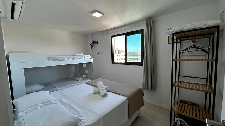 Apartamento de frente para a praia dos Anjos
