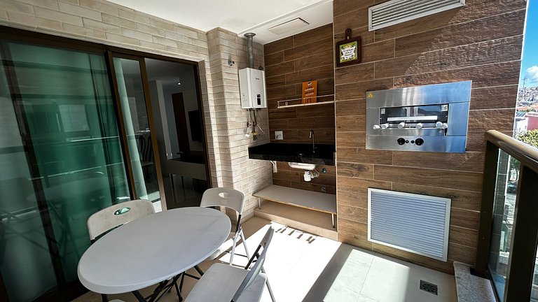 Apartamento de frente para a praia dos Anjos
