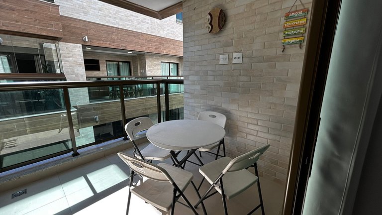 Apartamento de frente para a praia dos Anjos
