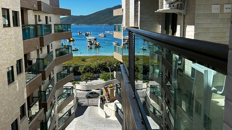 Apartamento de frente para a praia dos Anjos