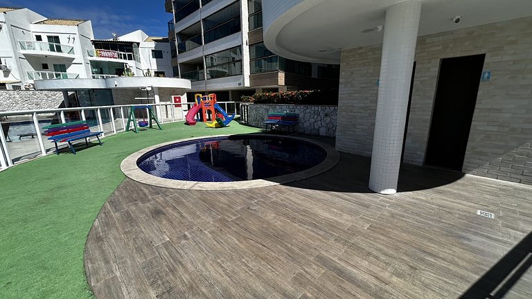 Apartamento de frente para a praia dos Anjos