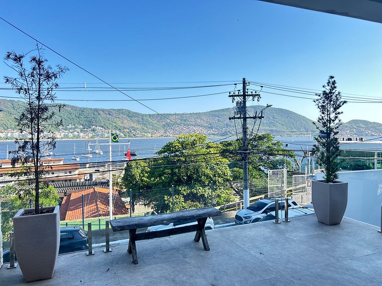 CASA FRÓES - Vista deslumbrante para a Praia