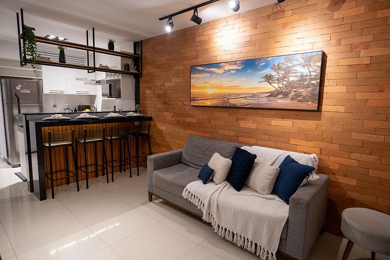 Flat Com Elegância e Estilo Em Arraial do Cabo