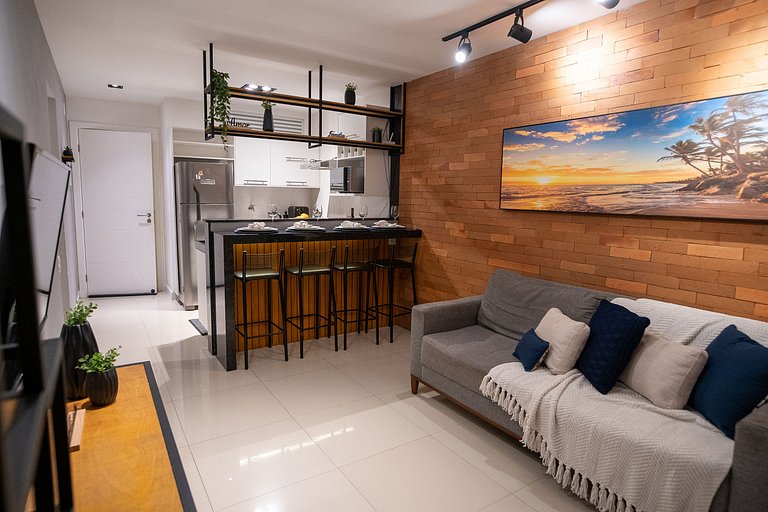 Flat Com Elegância e Estilo Em Arraial do Cabo