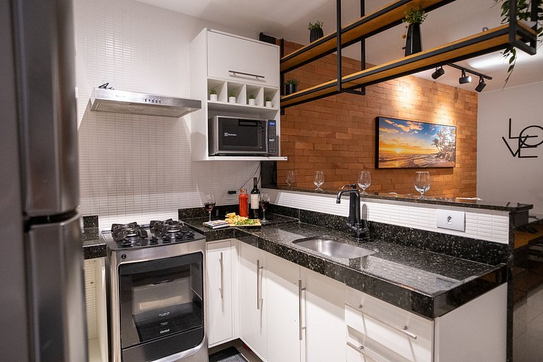 Flat Com Elegância e Estilo Em Arraial do Cabo