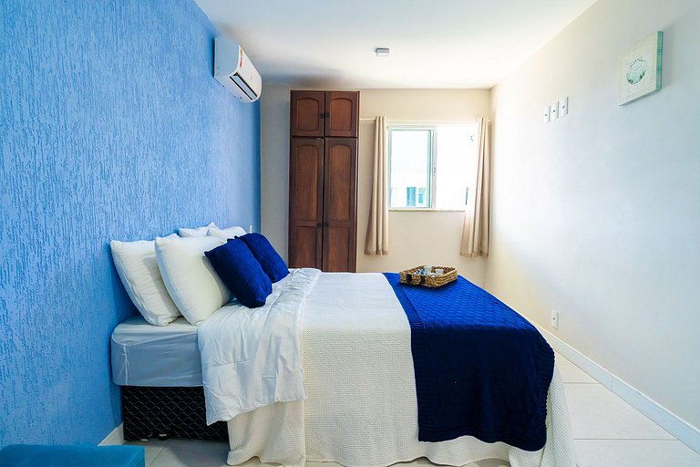 Apartamento encantador de frente para a lagoa