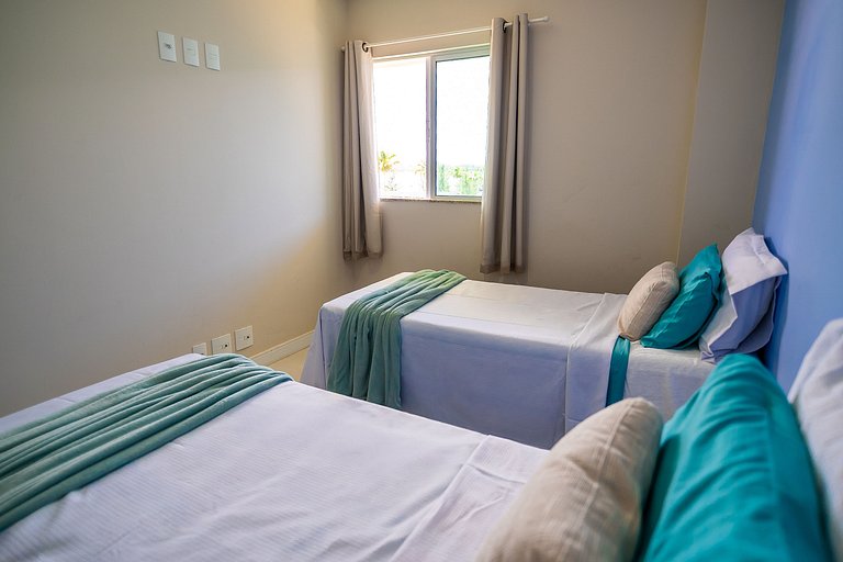 Apartamento encantador de frente para a lagoa